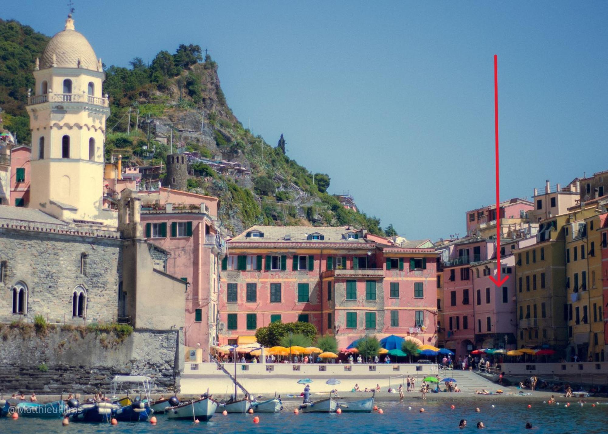 Vernazza Marina Beachfront Apartment Exterior photo